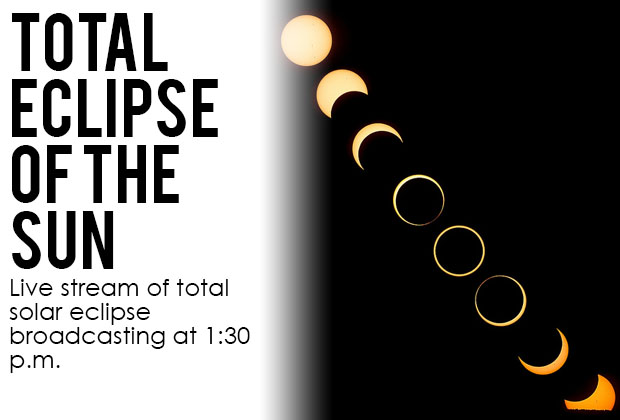 Total Solar Eclipse Live-Streamed From Australia 