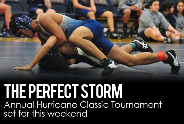 Wrestling Prepares For Hurricane Classic