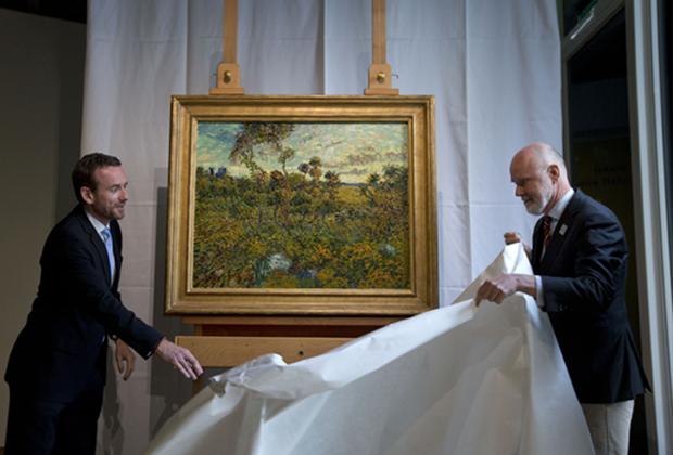Sunset at Montmajour: new Van Gogh painting discovered