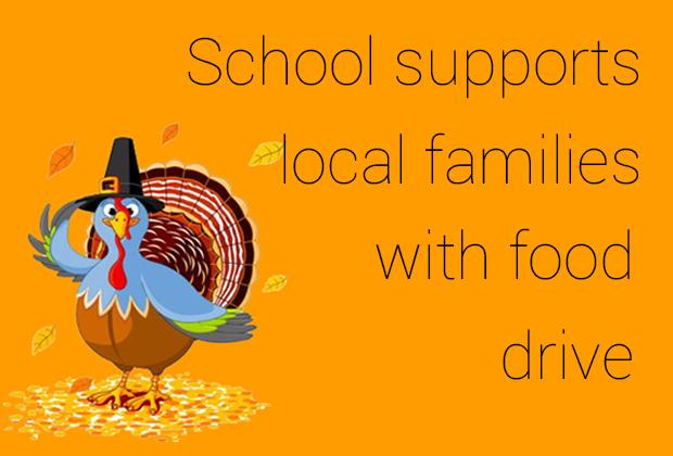 School+supports+local+families+with+food+drive