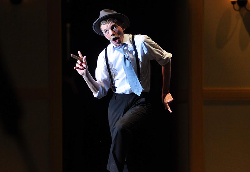 Joseph Kroon dances in the Drowsy Chaperone as Feldzieg.