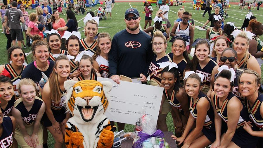 Economics teacher Andrew Grimm lost 56 pounds to win the title of Biggest Loser for KISD.