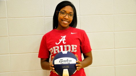 Senior Tabitha Brown was signed to play for the University of Alabama on Nov. 12.