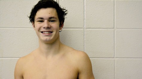 Junior Christopher Lestage has been swimming competitively since he was three-years-old.