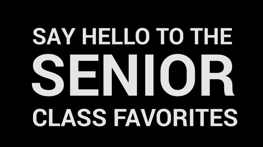 Senior Class Favorites of 2015