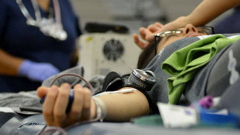 HOSA hosts a blood drive each year through the Gulf Coast Regional Blood Center.