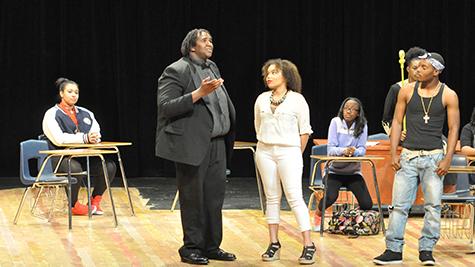 Students participated in the second annual Black History month play, which took place at Klein Oak. 