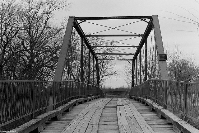 Old Alton Bridge is a twisted combination of horrific legends and even scarier truths. 