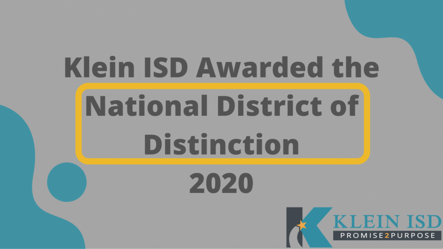 Klein ISD was nationally recognized as a District of Distinction by District Administration magazine for their Innovation Challenges.